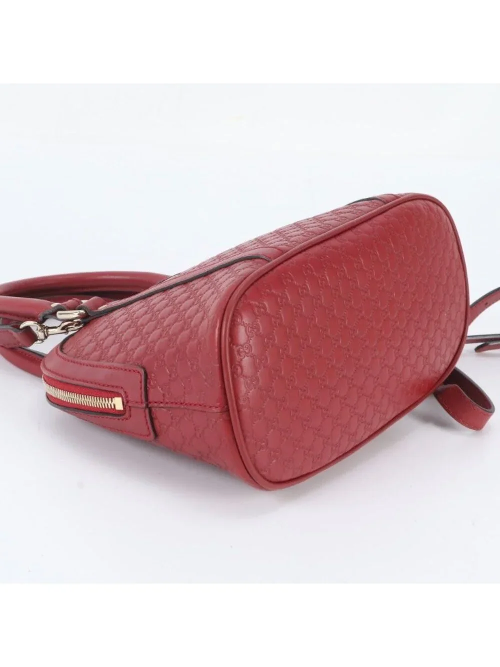 Gucci Micro Guccissima Leather 2-Way Handbag Crossbody Shoulder